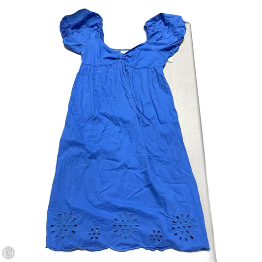 Dress Casual Midi By Lc Lauren Conrad In Blue, Size: Xl