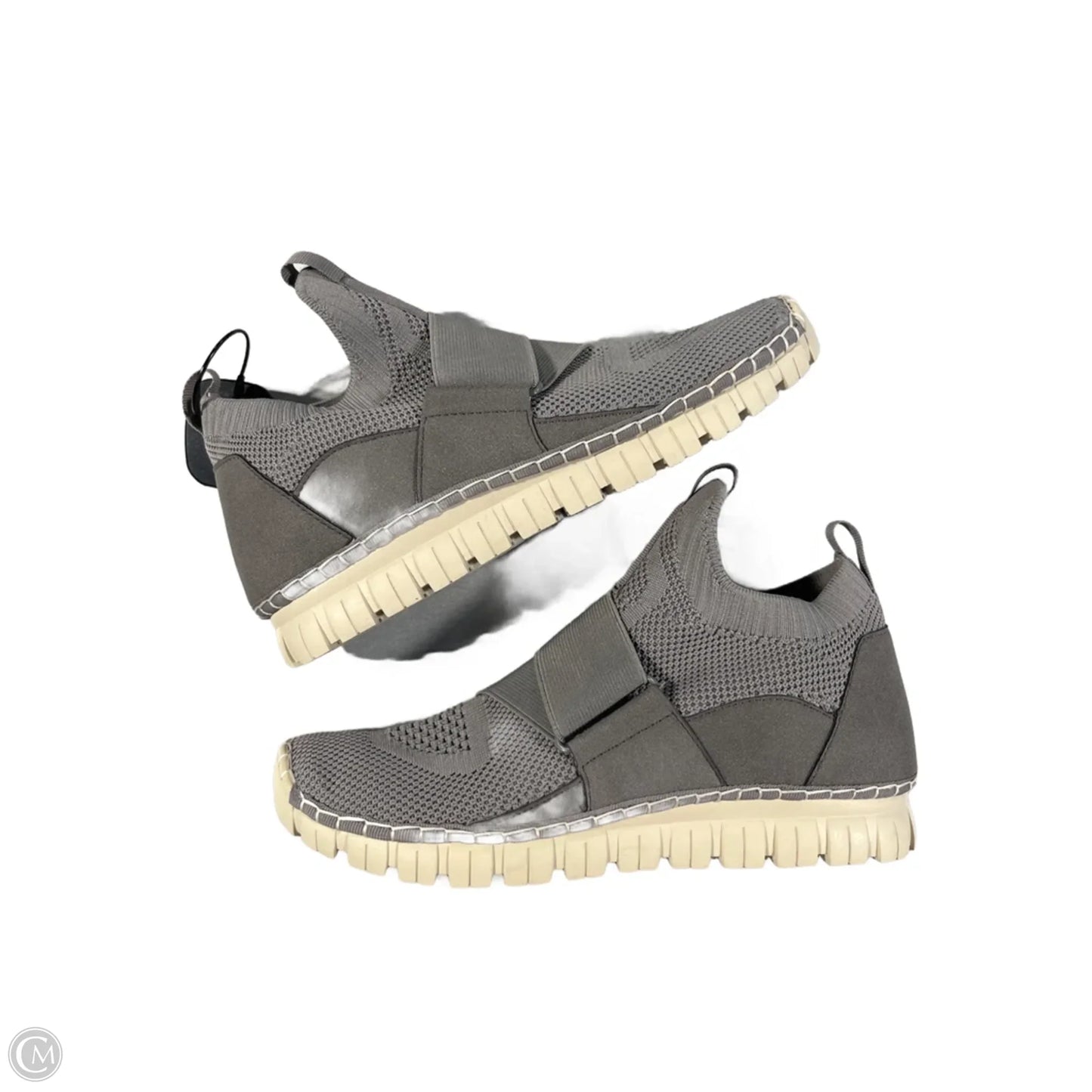 Shoes Flats By Yellow Box In Grey, Size: 8