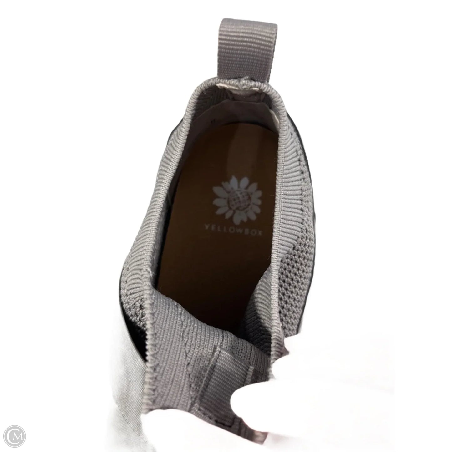 Shoes Flats By Yellow Box In Grey, Size: 8