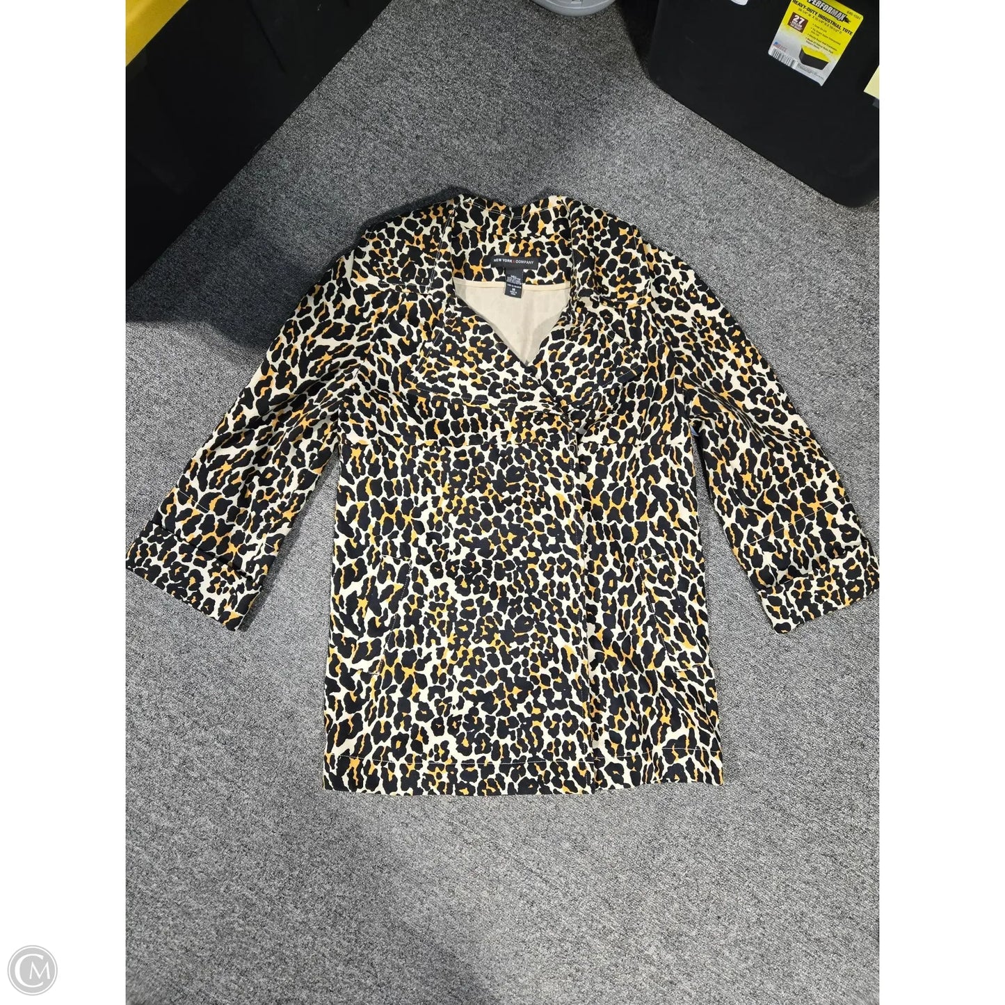 Coat Other By New York And Co In Animal Print, Size: M