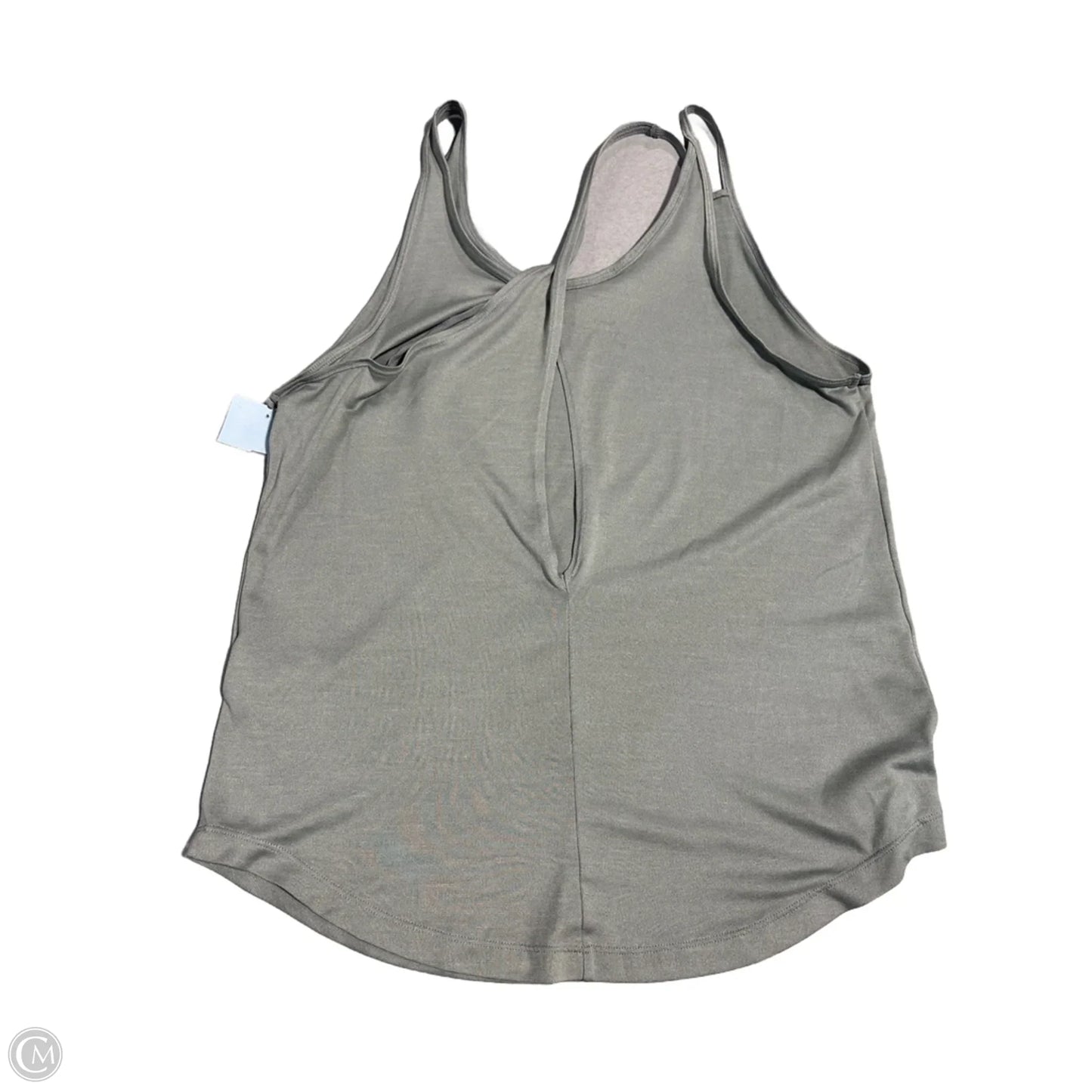 Athletic Tank Top By Nike In Grey, Size: S