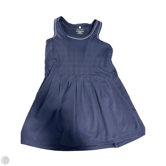 Athletic Dress By Yogalicious In Navy, Size: L