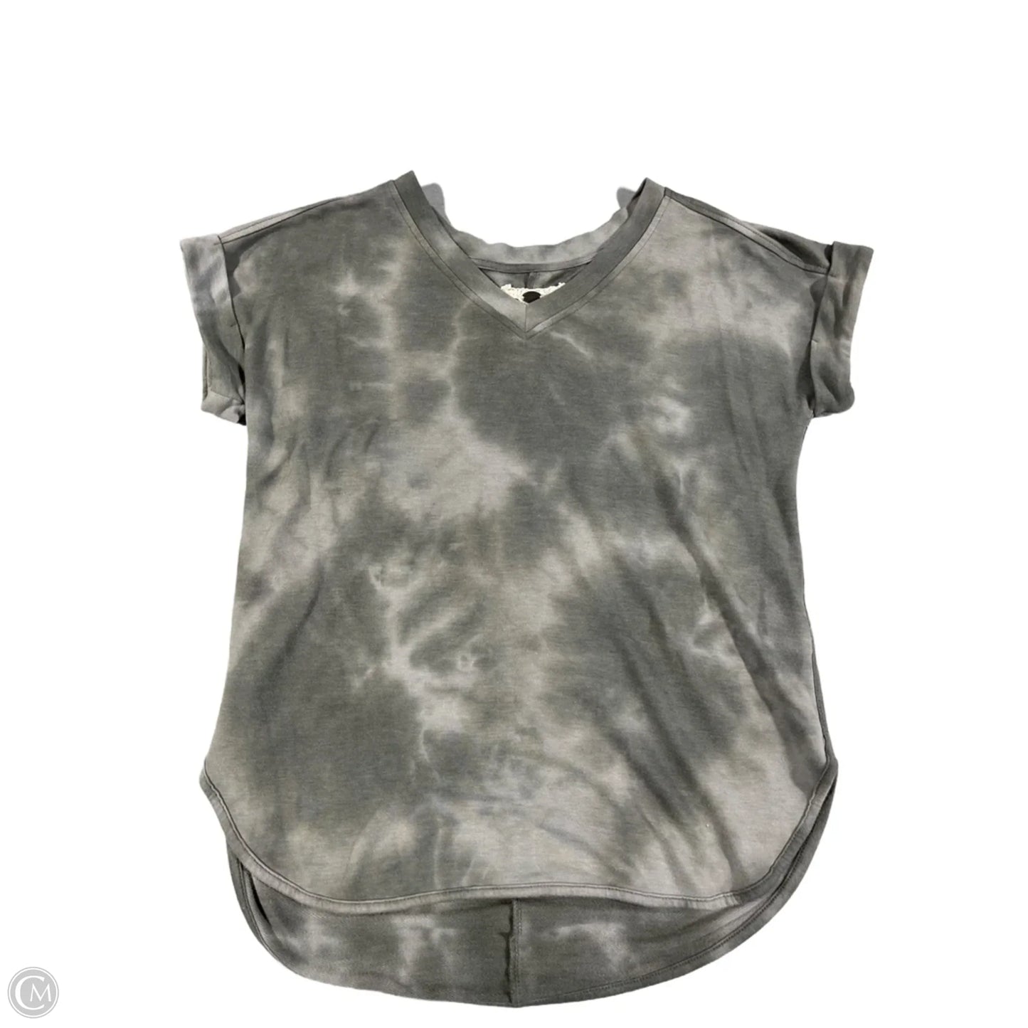 Top Short Sleeve By Cupio In Camouflage Print, Size: S