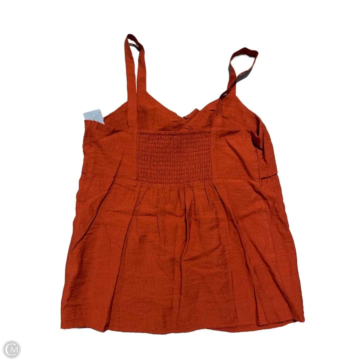 Tank Top By Simply Vera In Orange, Size: Xs