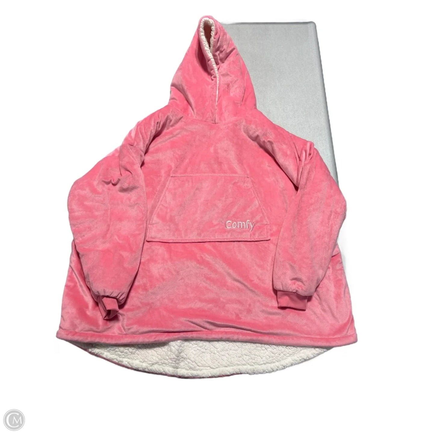 Coat Faux Fur & Sherpa By Cmc In Pink, Size: Xl