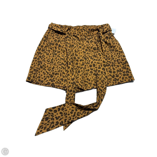 Shorts By A New Day In Animal Print, Size: S