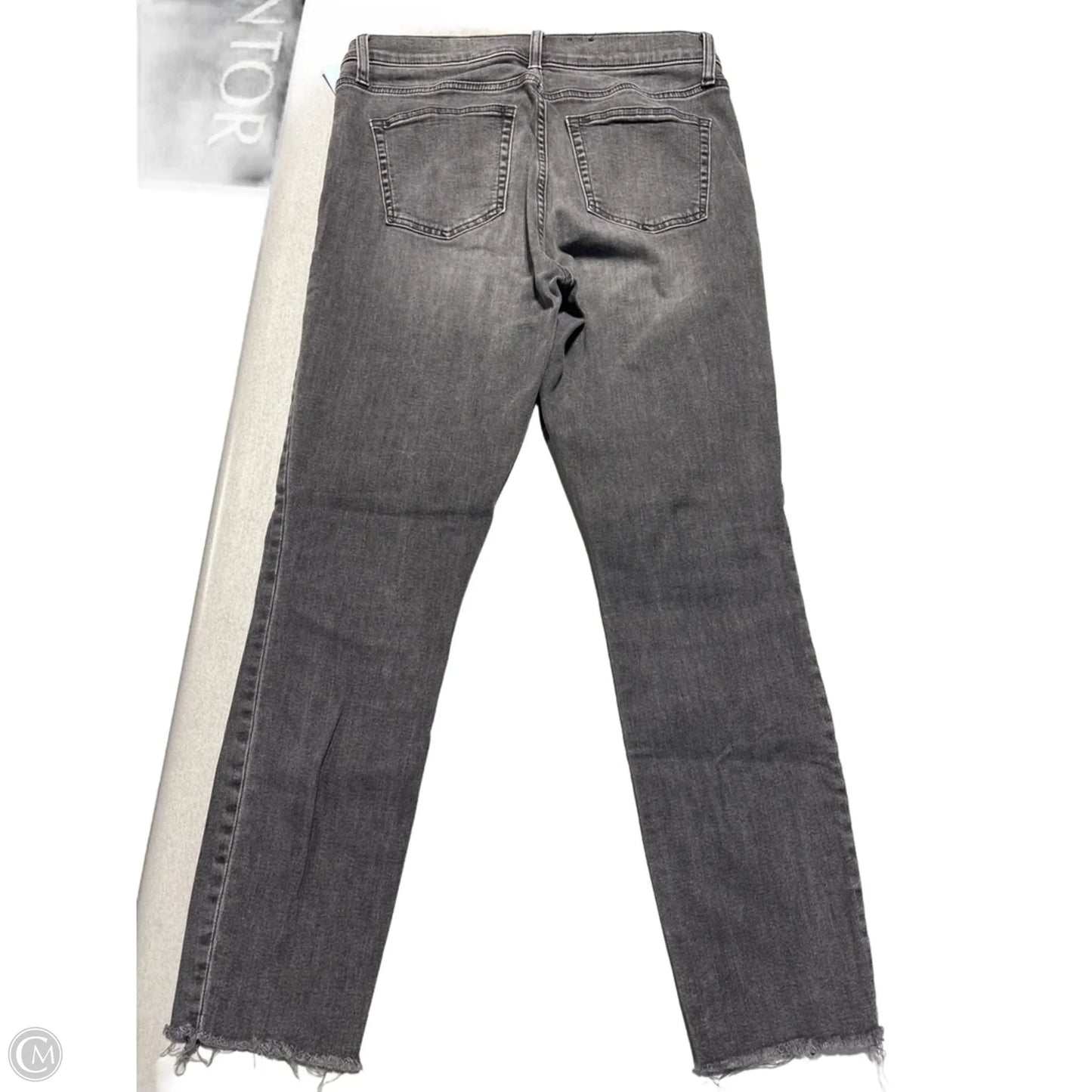 Jeans Straight By Gap In Black, Size: 10