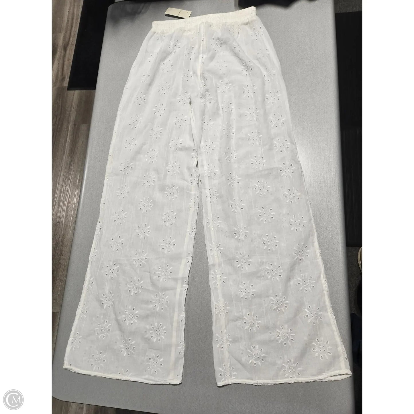 Pants Linen By Abercrombie And Fitch In White, Size: S