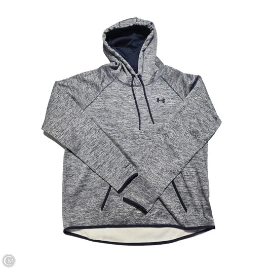 Athletic Sweatshirt Hoodie By Under Armour In Blue, Size: Xl