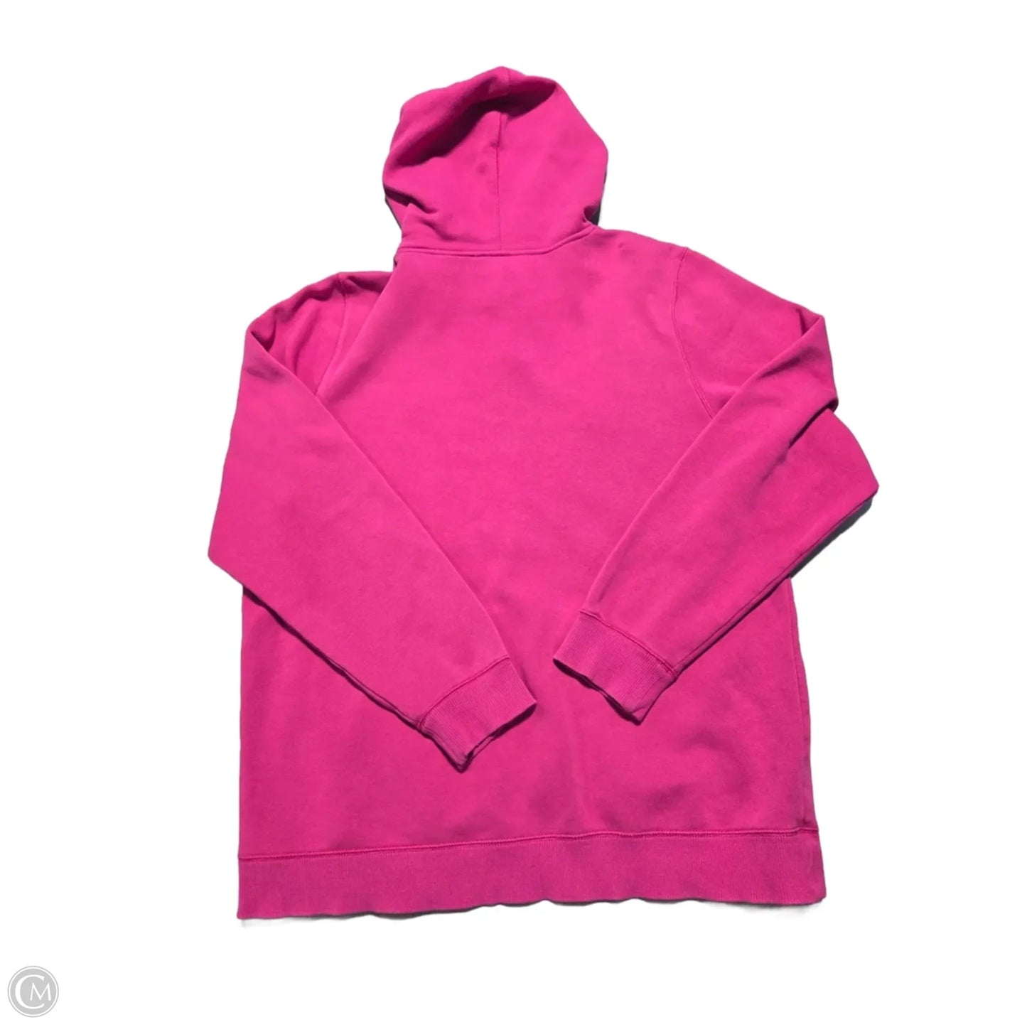 Athletic Sweatshirt Hoodie By Under Armour In Pink, Size: L