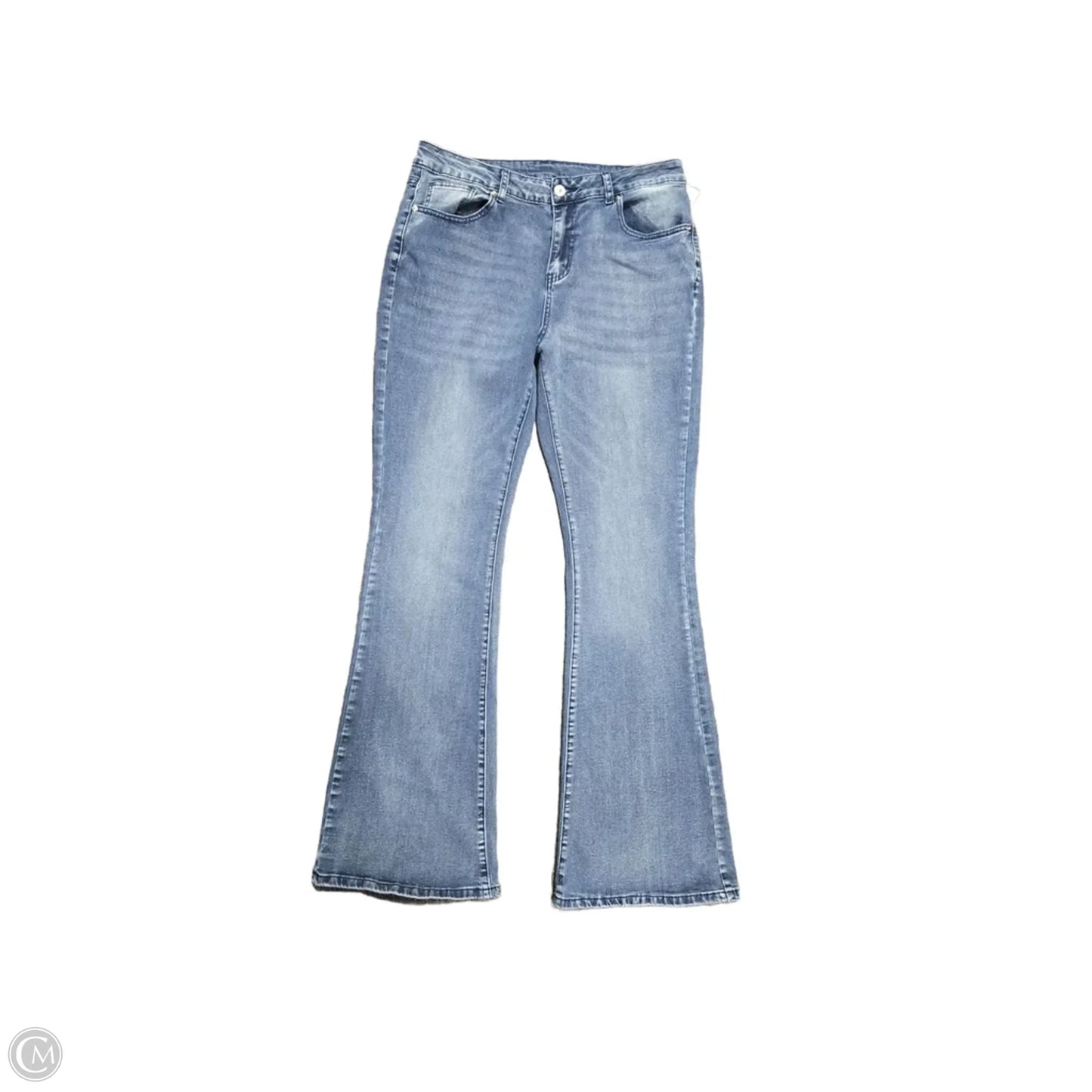 Jeans Boot Cut By Cmc In Blue Denim, Size: 8