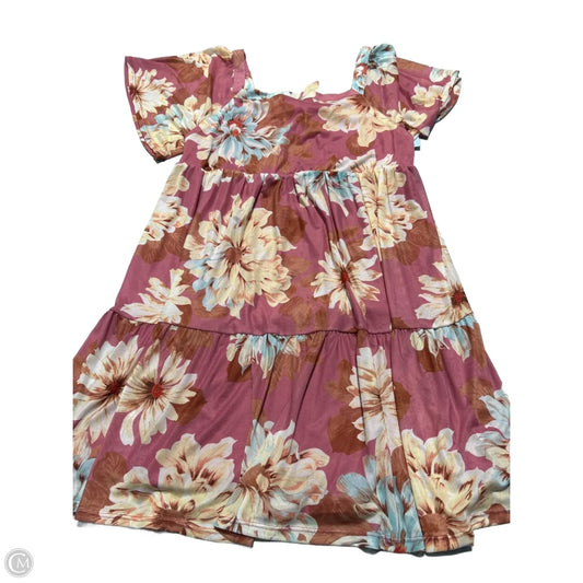 Dress Casual Short By Cmc In Pink, Size: Xl