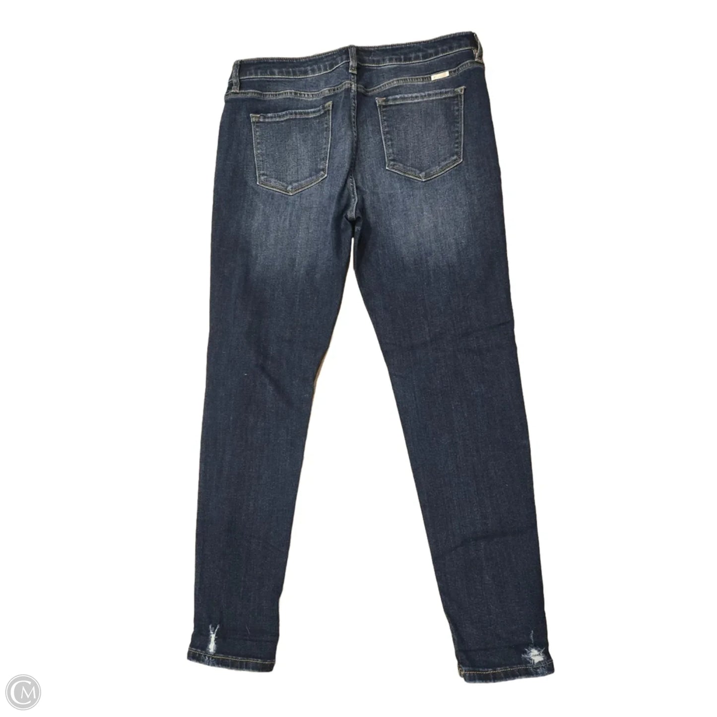 Jeans Straight By Kancan In Blue Denim, Size: 14
