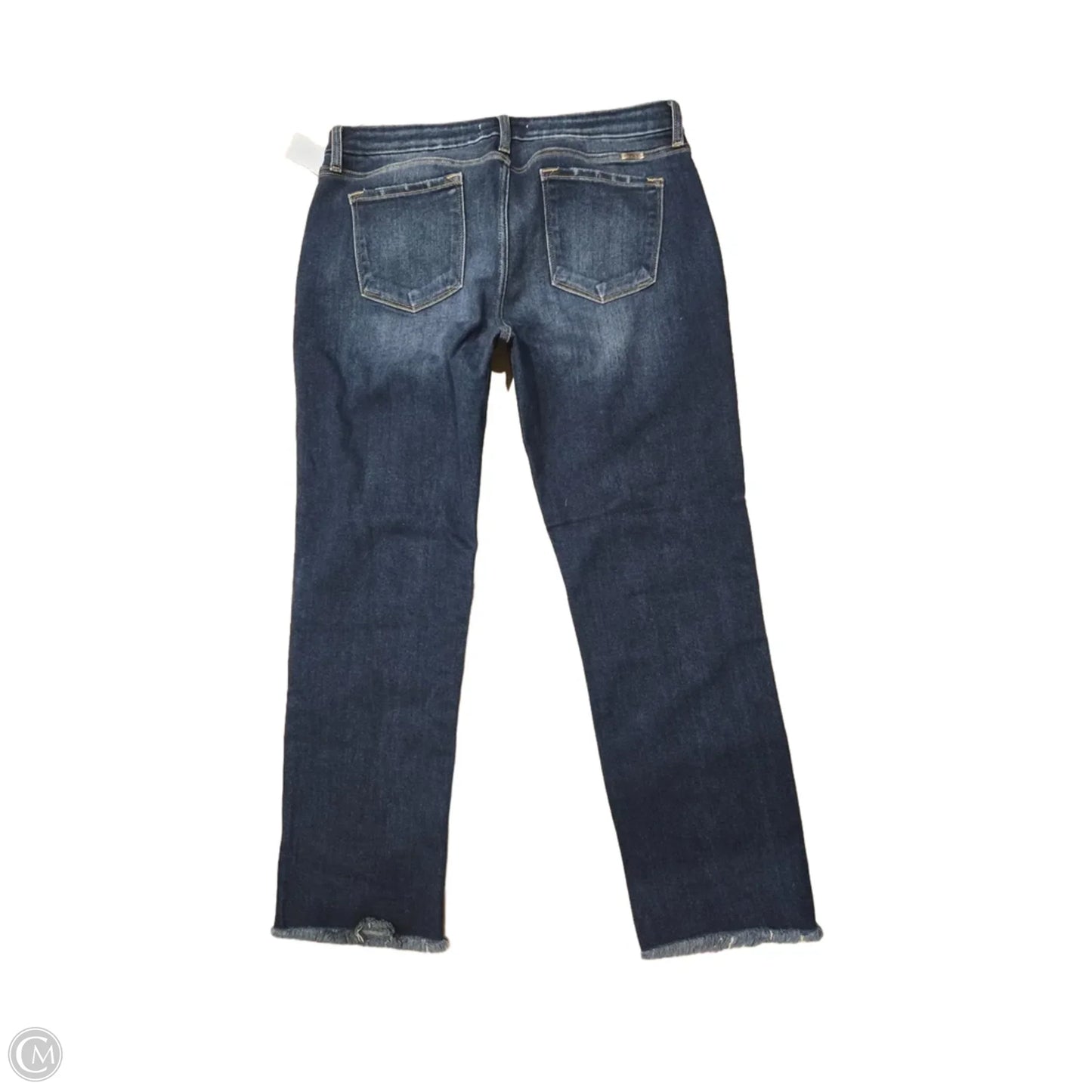 Jeans Boot Cut By Kancan In Blue Denim, Size: 14