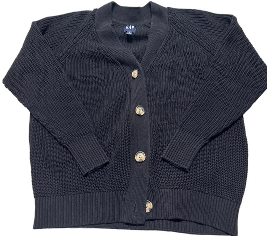 Cardigan By Gap In Black, Size: M