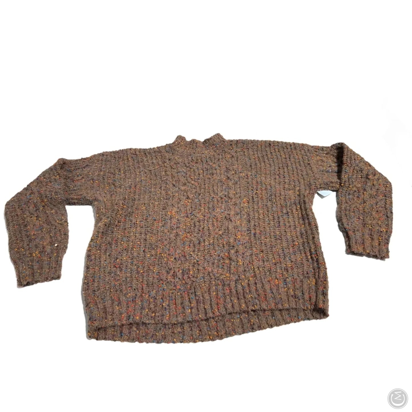 Sweater By Knox Rose In Brown, Size: Xxl