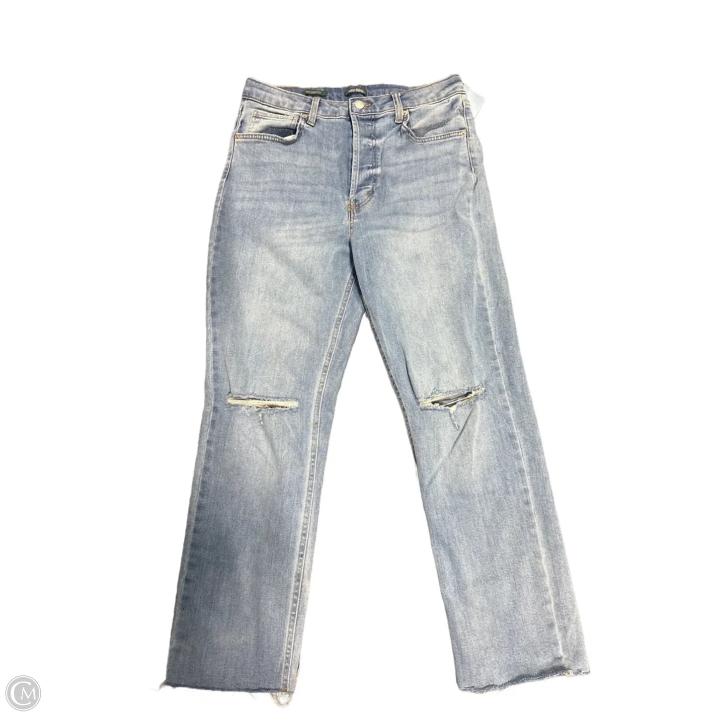 Jeans Straight By Wild Fable In Blue Denim, Size: 12