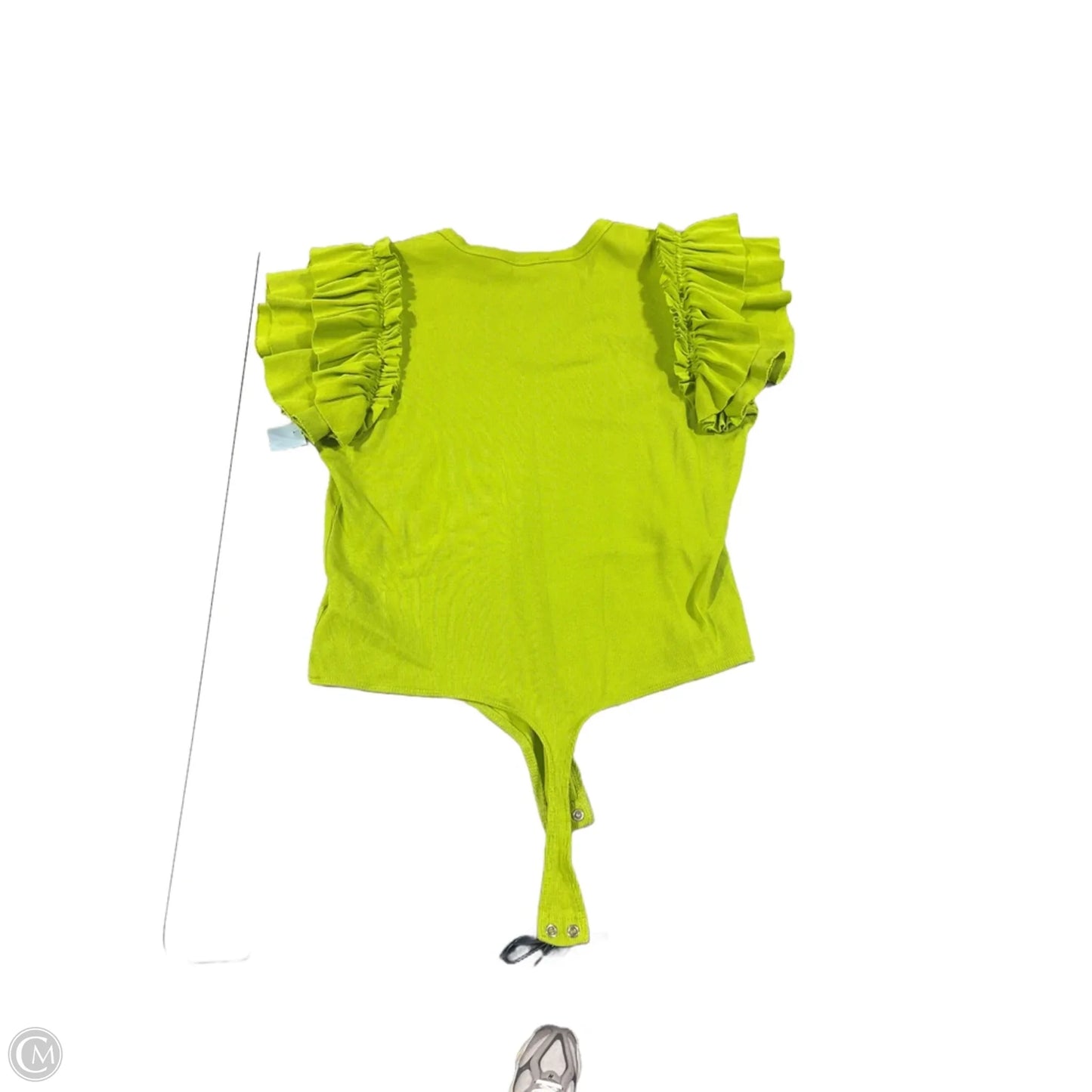 Bodysuit By Express In Green, Size: Xl