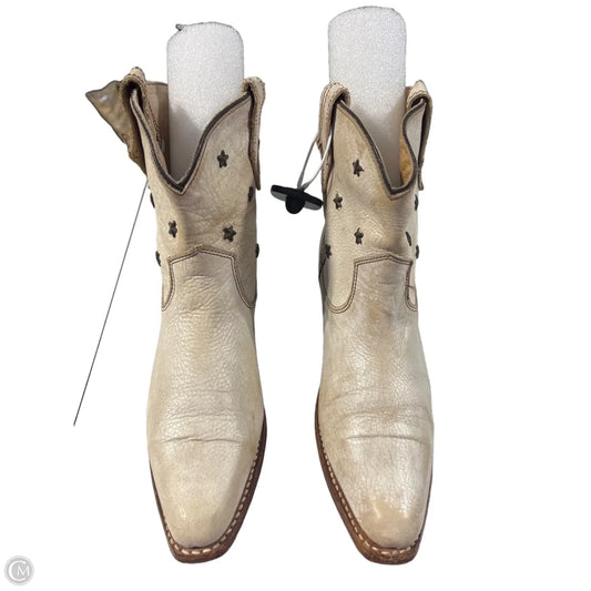 Boots Leather By Bed Stu In White, Size: 8