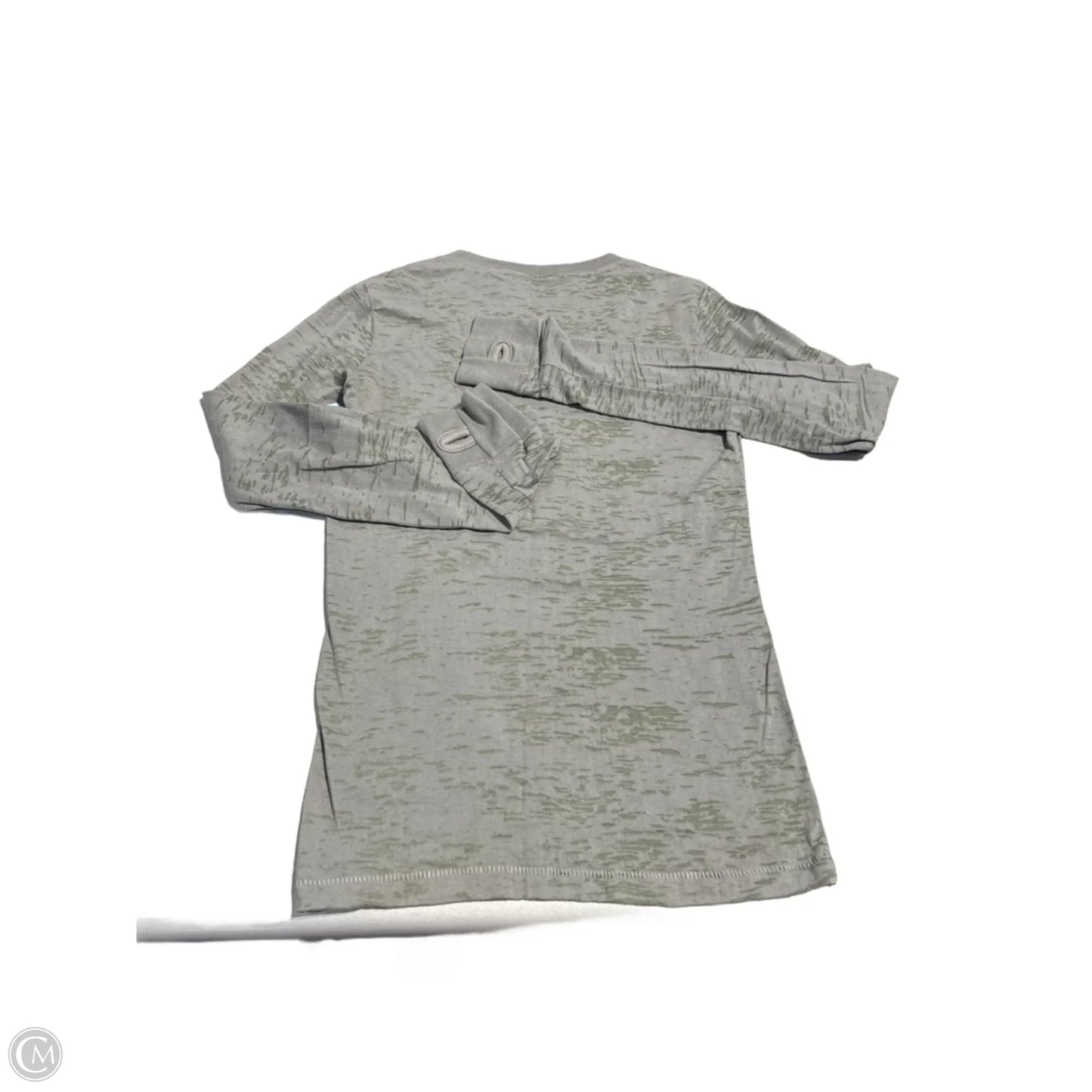 Top Long Sleeve By Pressbox In Grey, Size: Xl