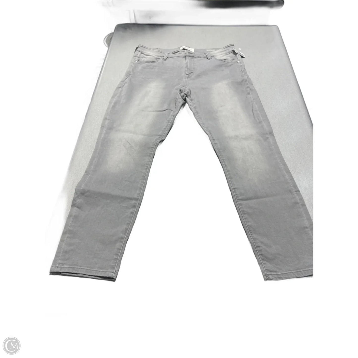Jeans Straight By Cmc In Grey, Size: 14