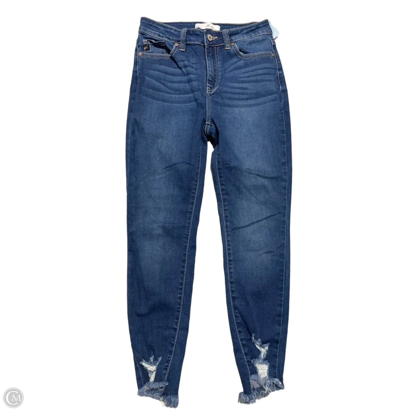 Jeans Straight By Kancan In Blue Denim, Size: 6