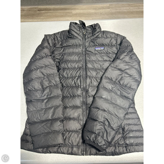 Coat Puffer & Quilted By Patagonia In Black, Size: S