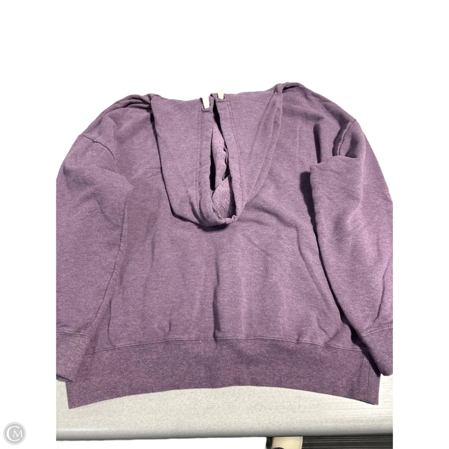 Sweatshirt Hoodie By Buffalo David Bitton In Purple, Size: M