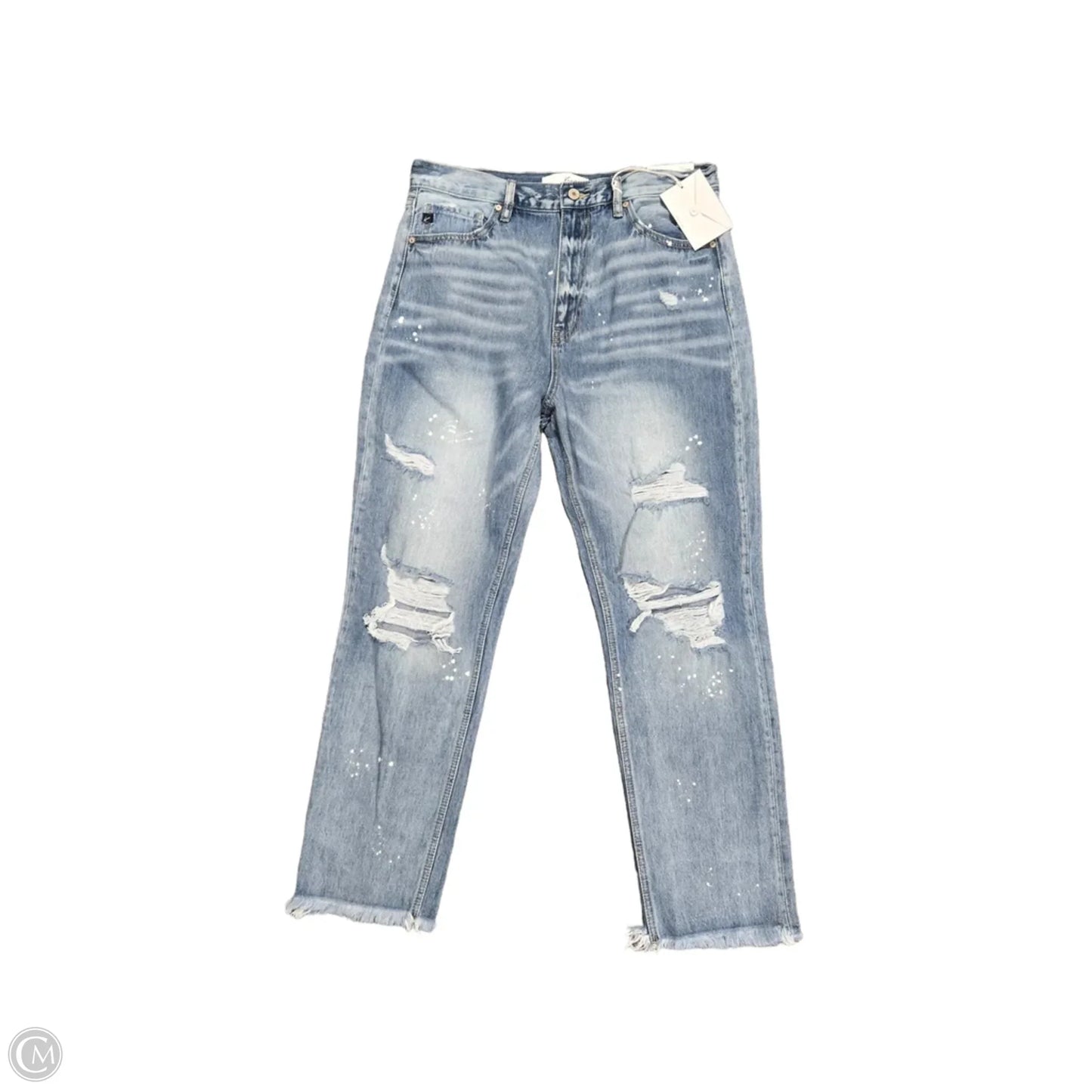 Jeans Straight By Kancan In Blue Denim, Size: 10