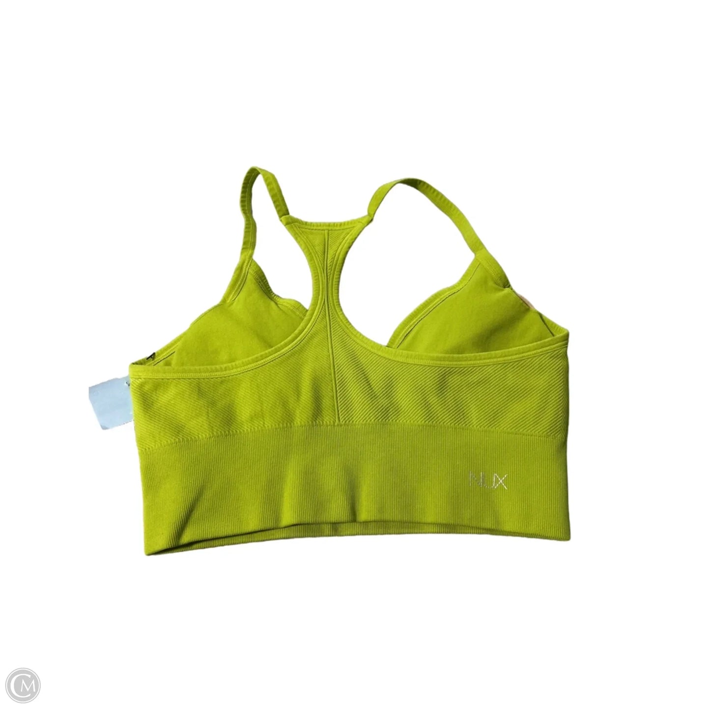Athletic Bra By Cmc In Green, Size: M