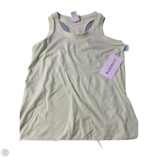 Athletic Tank Top By Athleta In Green, Size: L