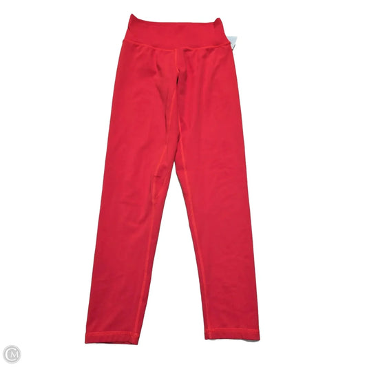 Athletic Leggings By Cmc In Red, Size: M