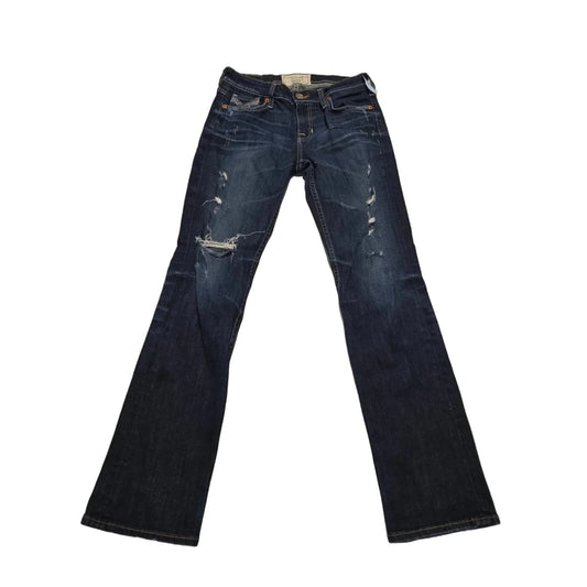 Jeans Boot Cut By Big Star In Blue Denim, Size: 4