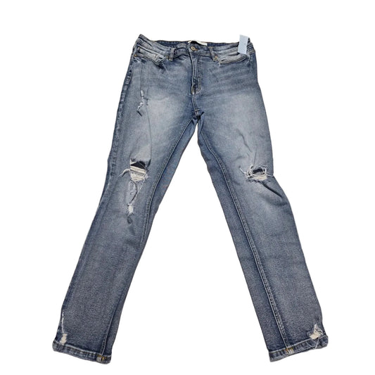 Jeans Straight By Kancan In Blue Denim, Size: 8