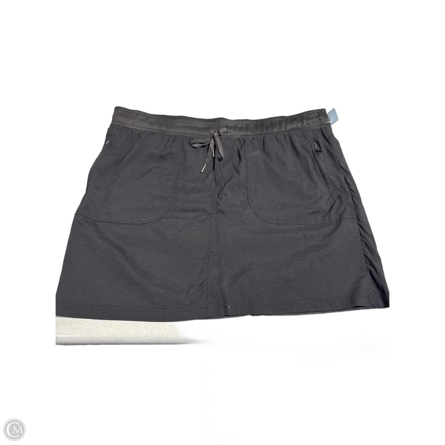 Athletic Skort By Cmc In Black, Size: Xxl
