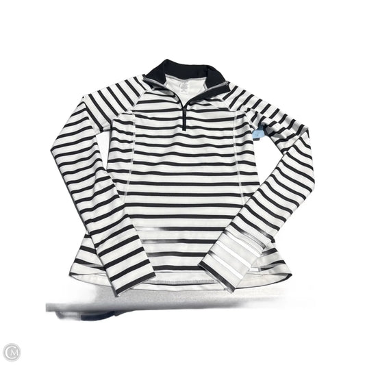 Athletic Top Long Sleeve Collar By J. Crew In Striped Pattern, Size: Xs
