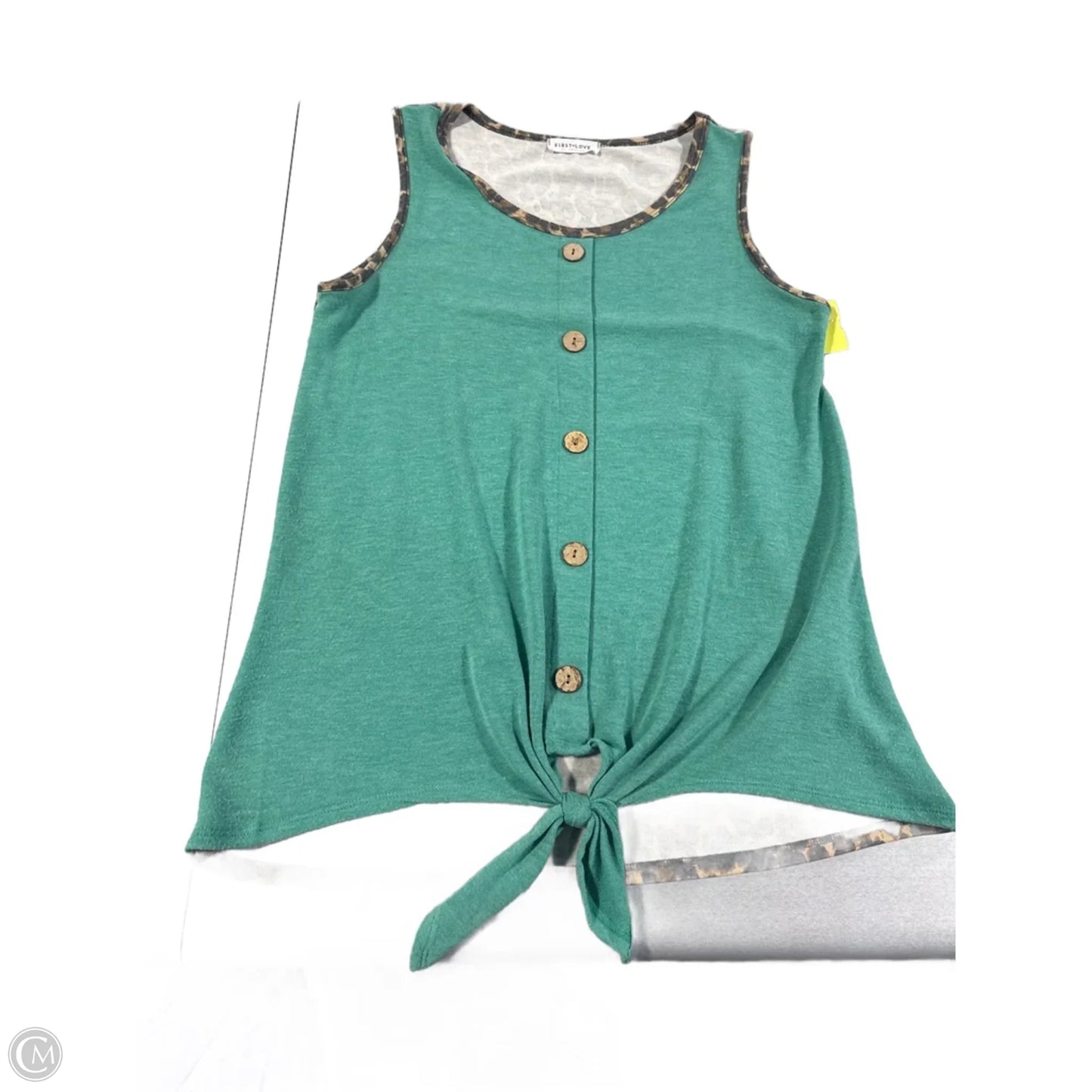Tank Top By First Love In Animal Print, Size: M