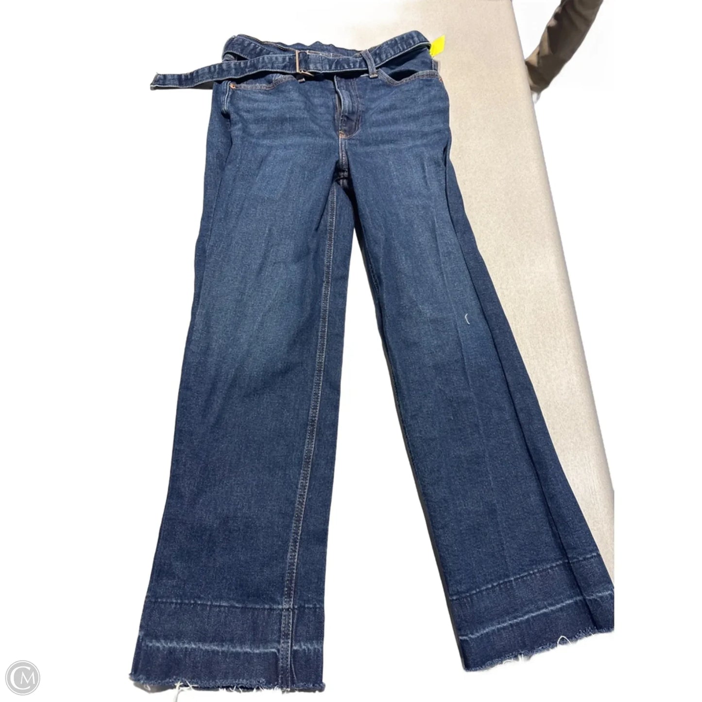 Jeans Straight By Gap In Blue Denim, Size: 6