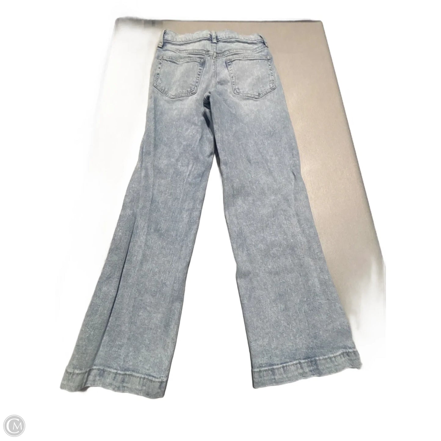Jeans Straight By Gap In Blue Denim, Size: 6