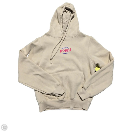 Sweatshirt Hoodie By Cmc In Cream, Size: Xs