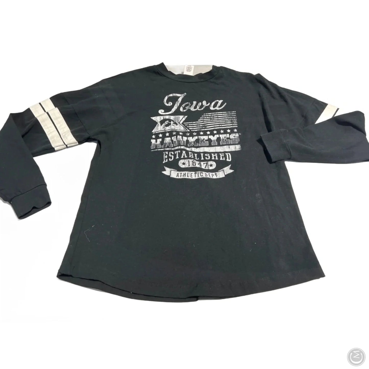 Top Long Sleeve By Cmc In Black, Size: S