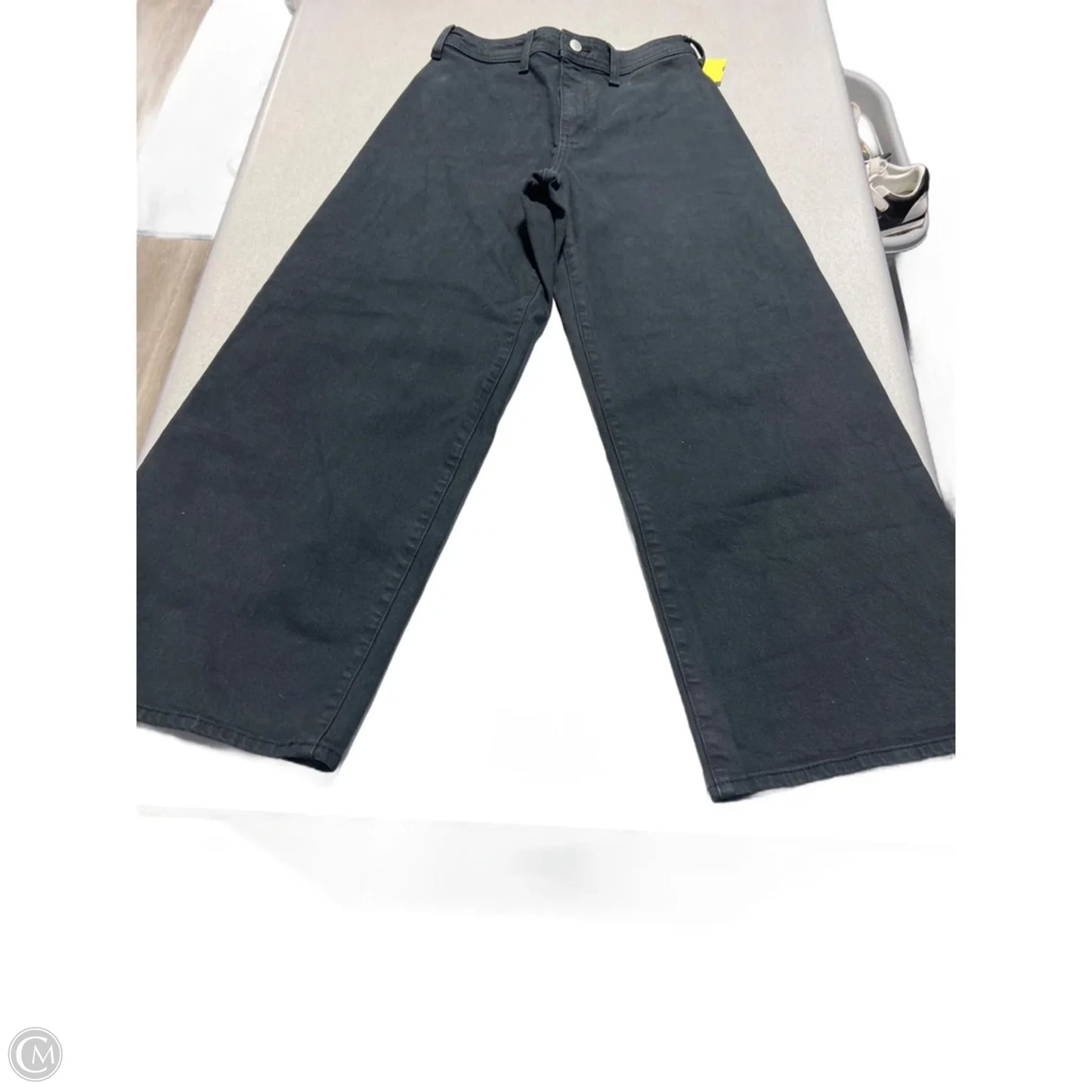 Jeans Wide Leg By Universal Thread In Black, Size: 4