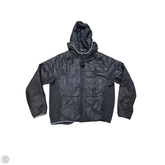 Coat Puffer & Quilted By Under Armour In Black, Size: Xl