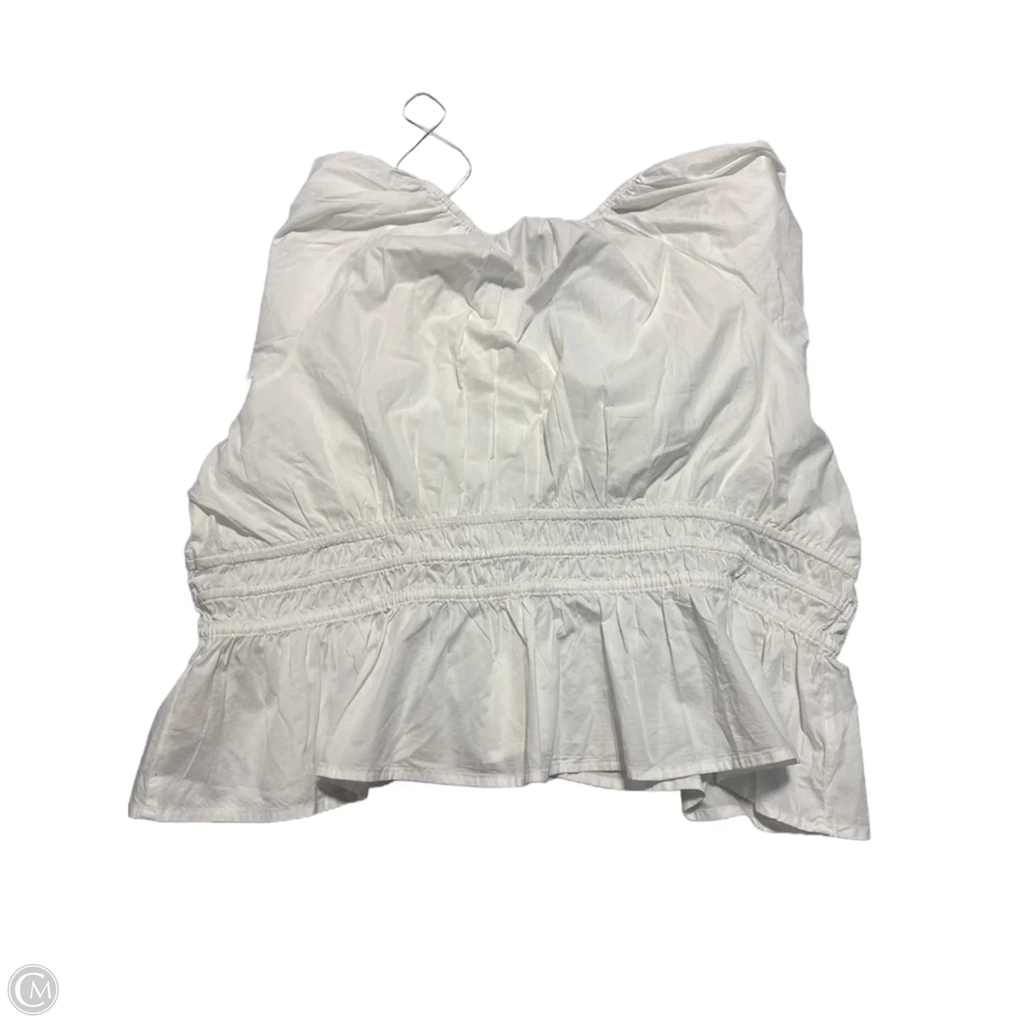 Top Short Sleeve By Old Navy In White, Size: 3x