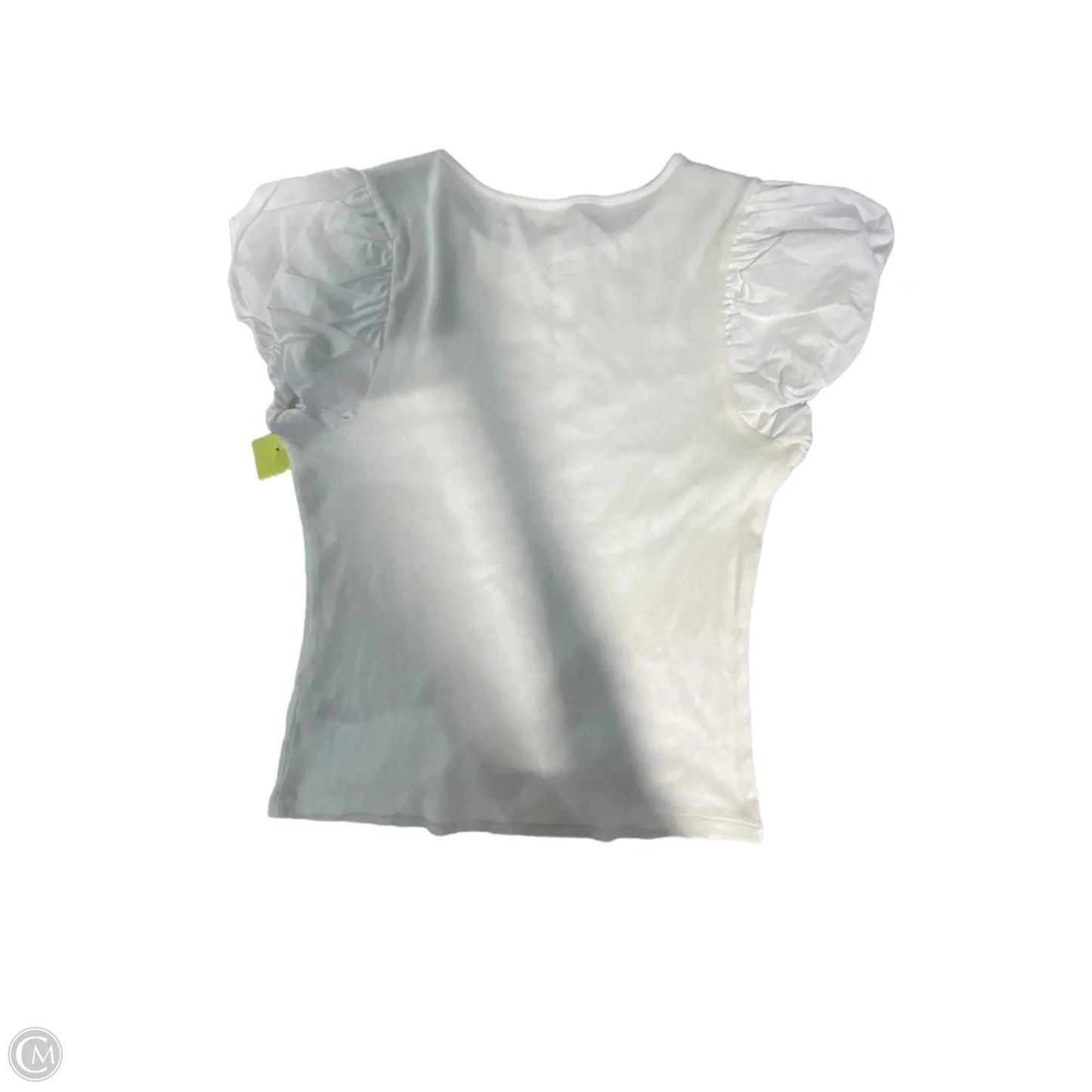 Top Short Sleeve By A New Day In White, Size: S