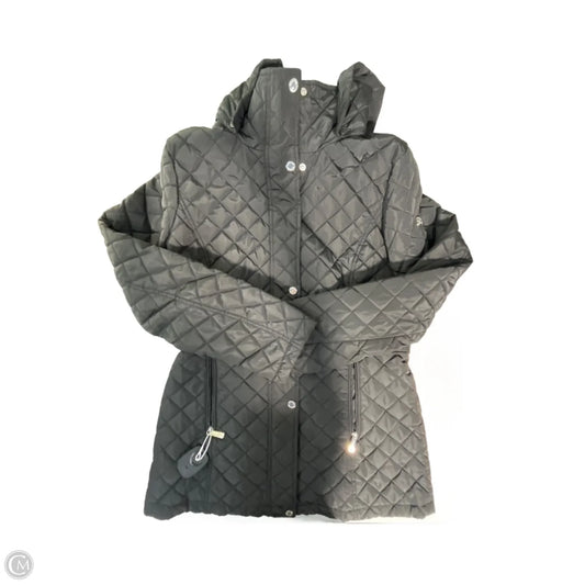 Coat Puffer & Quilted By Calvin Klein In Black, Size: M