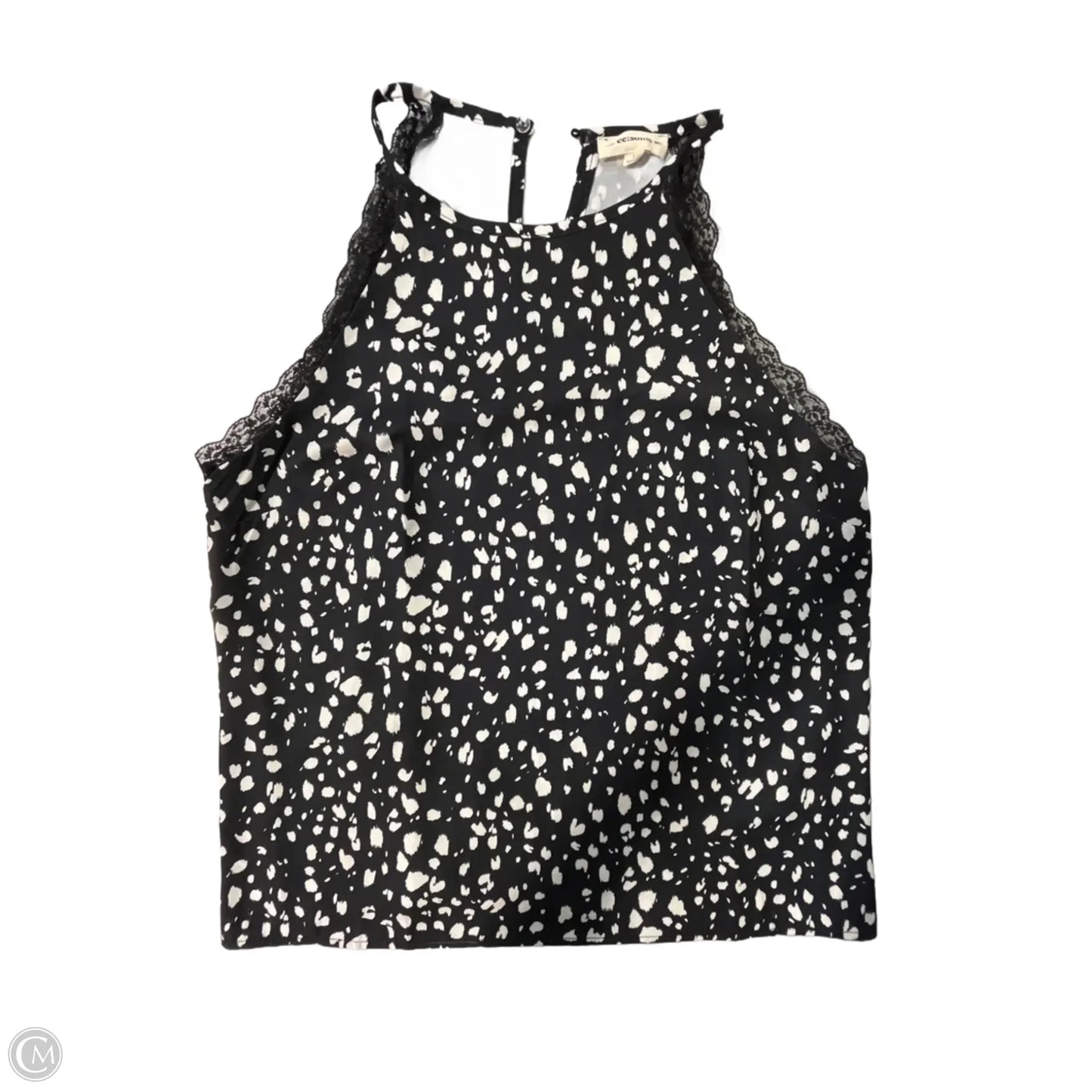 Tank Top By Ee Some In Black, Size: L