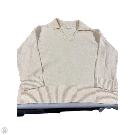 Sweater By Ava & Viv In Cream, Size: 1x