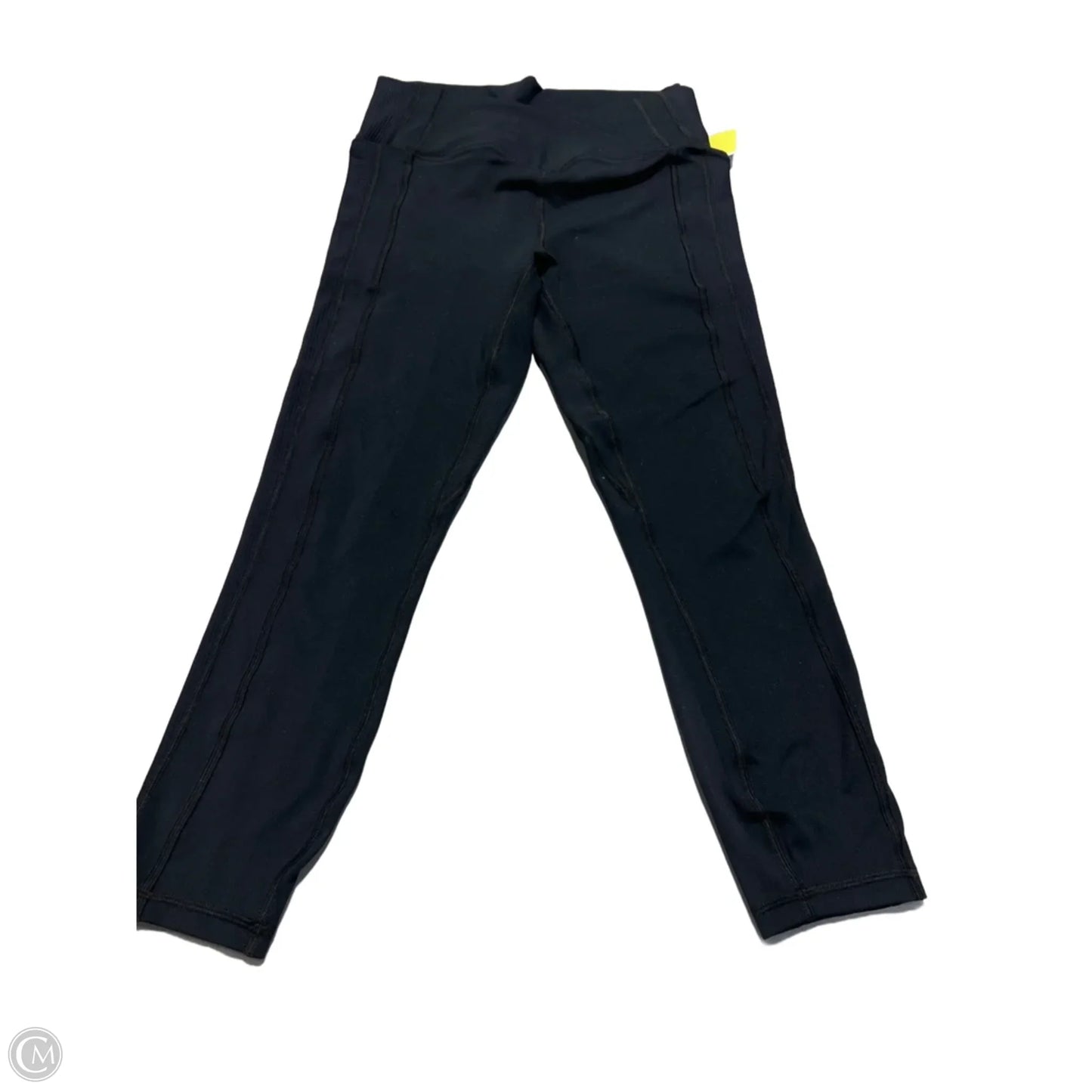 Athletic Leggings By Under Armour In Black, Size: M