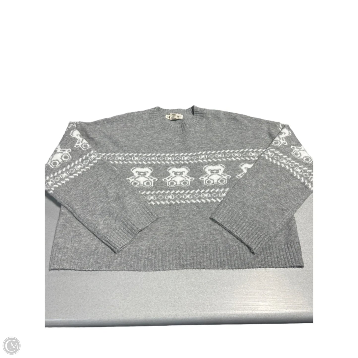 Sweater By Happily Grey In Grey, Size: M